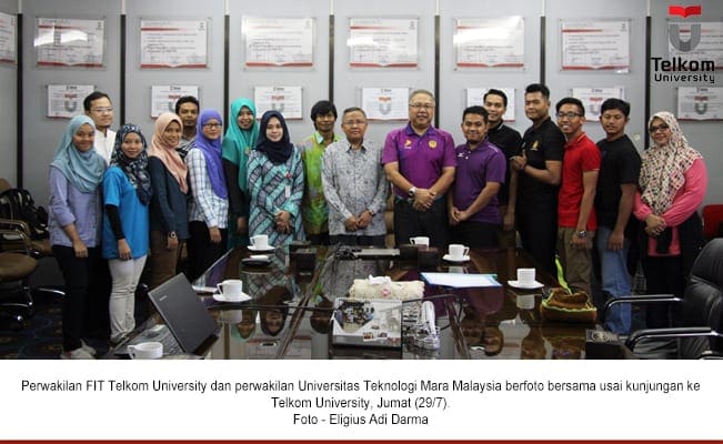 Universitas Teknologi Mara Malaysia Berkunjung ke Tel-U