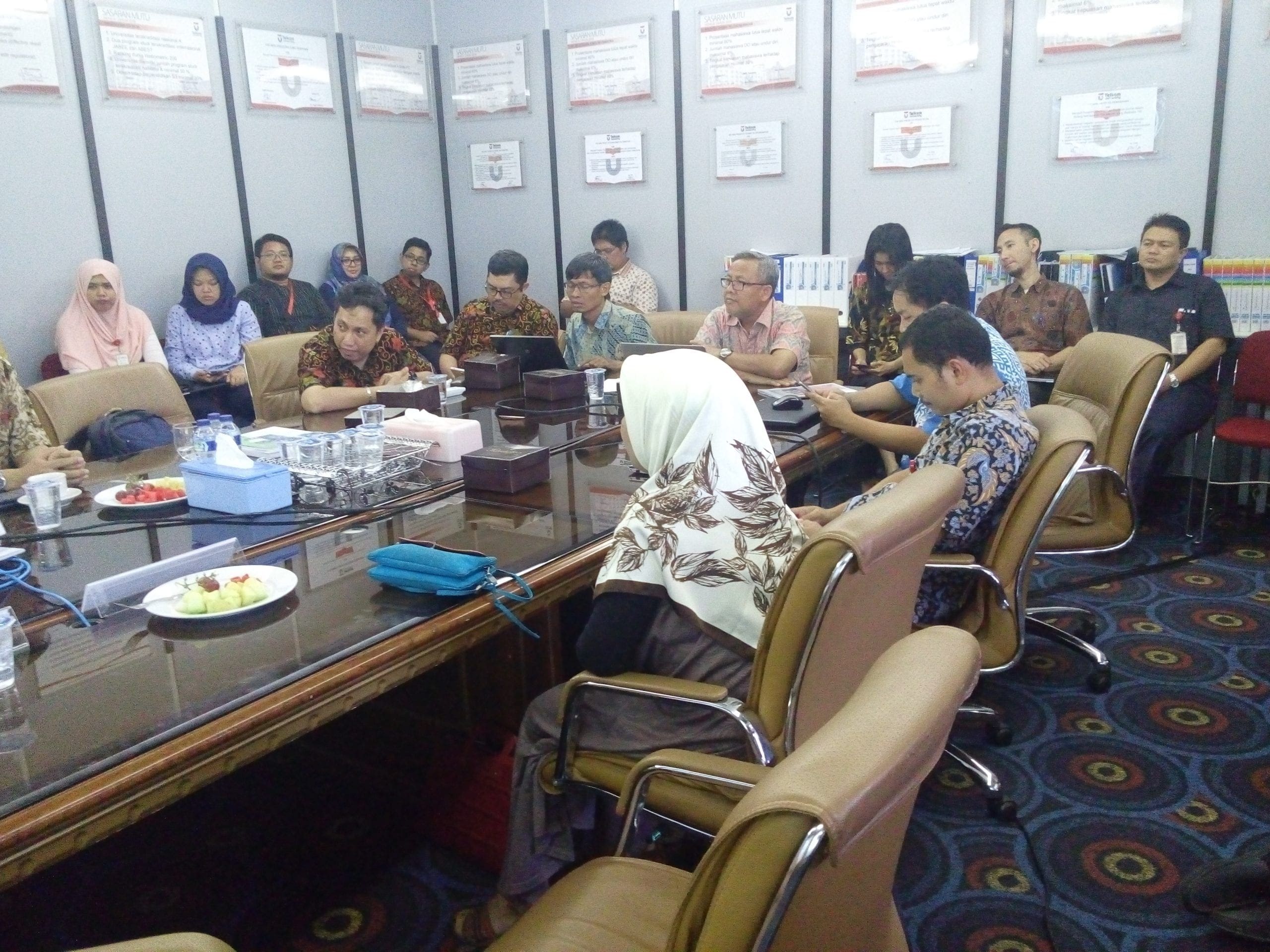 Visitasi Akreditasi Prodi D3 Teknik Telekomunikasi