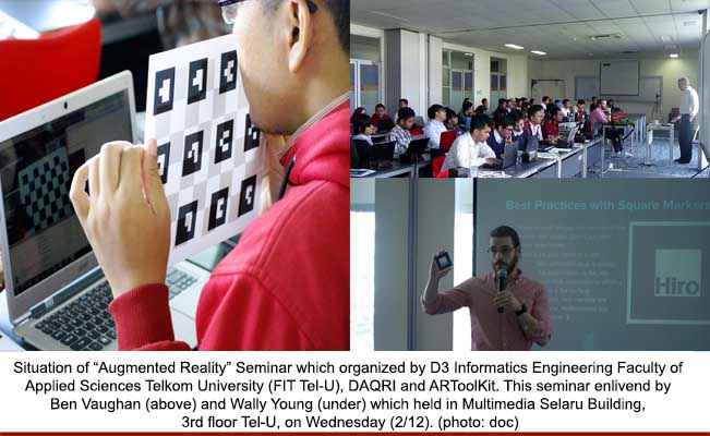 D3 Informatics Engineering Study Program Cooperate with DAQRI Organized “Augmented Reality”