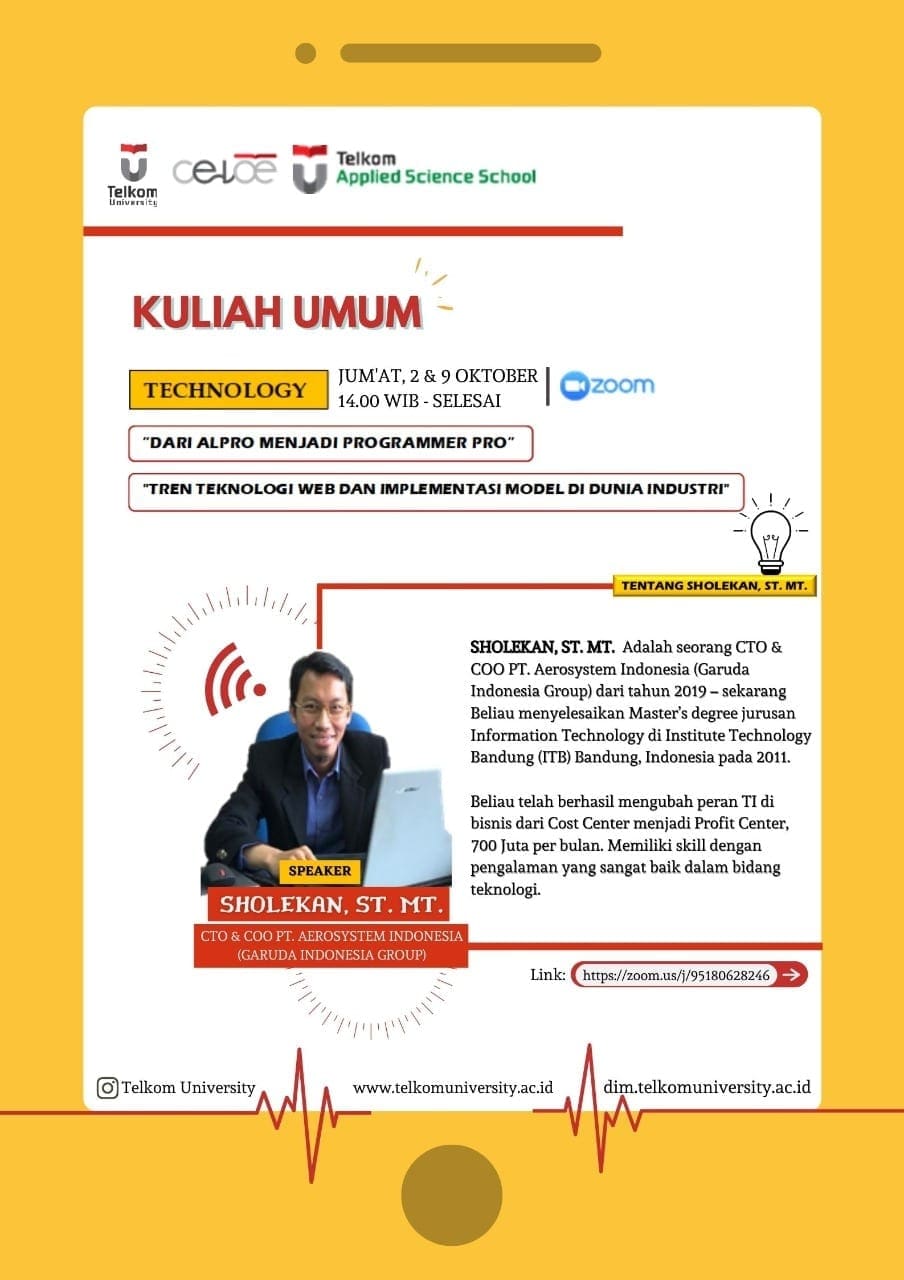 Kuliah Dosen Industri Web Programming bersama PT. Aero System Indonesia