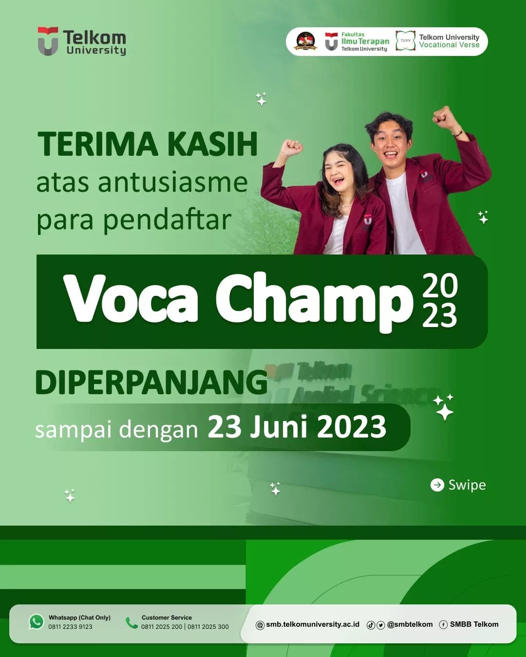 Voca Camp Diperpanjang!
