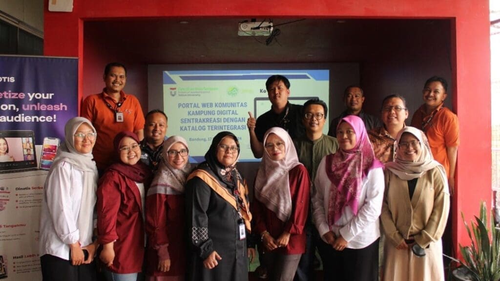 PkM Periode 2024-2 : Portal Web Komunitas Kampung Digital Sentrakreasi dengan Katalog Terintegrasi