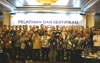 Fakultas Ilmu Terapan Telkom University Selenggarakan Sertifikasi Kompetensi Dosen dan Tendik Vokasi Tahun 2025